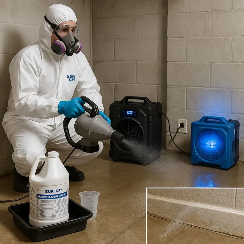 Sanitization and Odor Removal process in Spokane Valley, WA